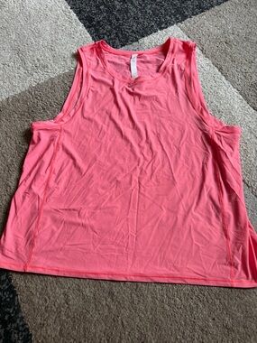 lululemon athletica Women’s Neon Pink Yoga Gym Tank Top- Size 12
